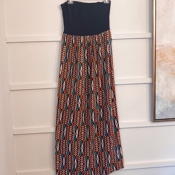 Tribal print maxi dress - Picture 1 of 5